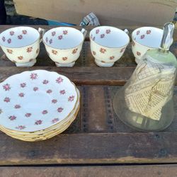 Vintage Tea Cups And Saucers