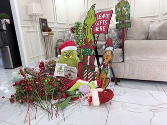 Decoración del grinch