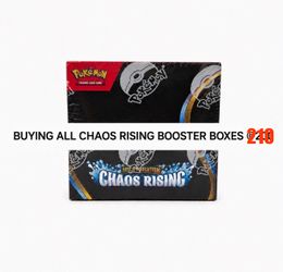BUYING CHAOS RISING BOOSTER BOXES