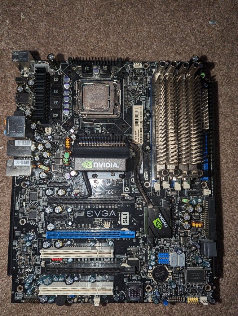 EVGA Nvidia 680i SLI Motherboard/CPU/RAM/GPU combo