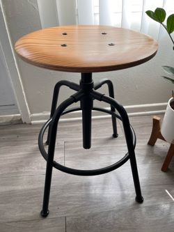 Ikea Wood Top Stool