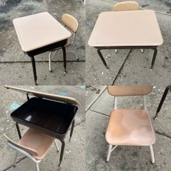 Kids Flip Open Desk & Chair