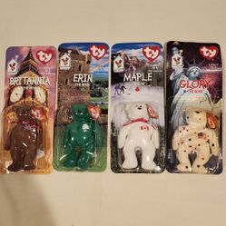 Ty 4 Piece Collection in honor of Ronald McDonald House Charities