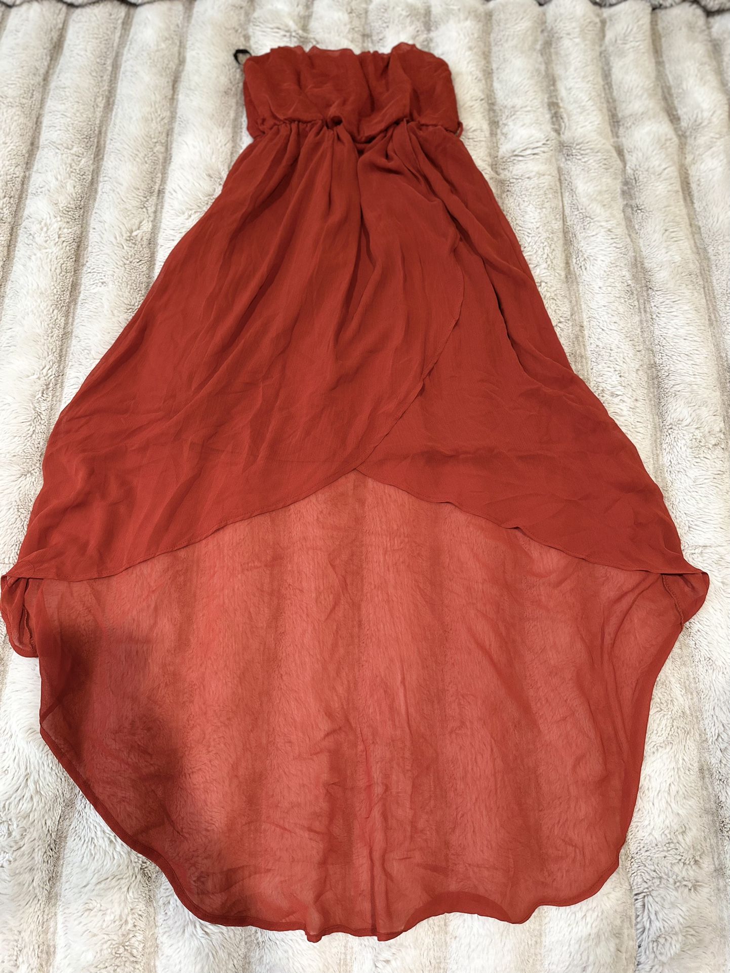 Womens' Strapless Dress, Size small