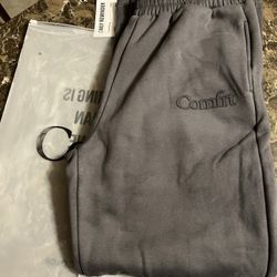Comfrt Minimalist Straight Leg Sweatpants Size Large Steel Gray SOLD OUT