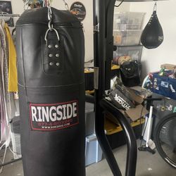 Punching Bag With Speed Bag