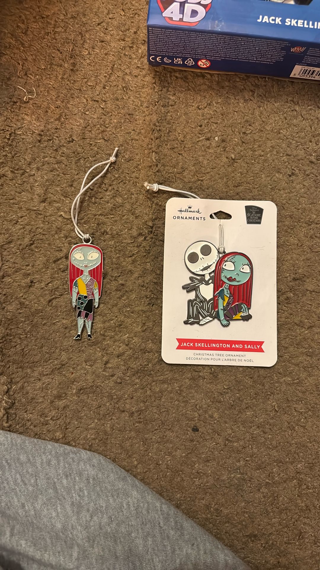 Nightmare Before Christmas Flat Ornaments