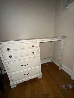 White desk
