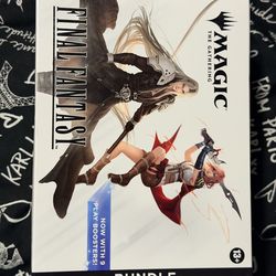 Magic The Gathering Final Fantasy Bundle 9 Booster Pack Bundle Box~ *SEALED* NEW