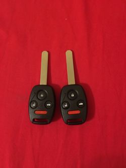 2008-2012 Honda accord aftermarket keys