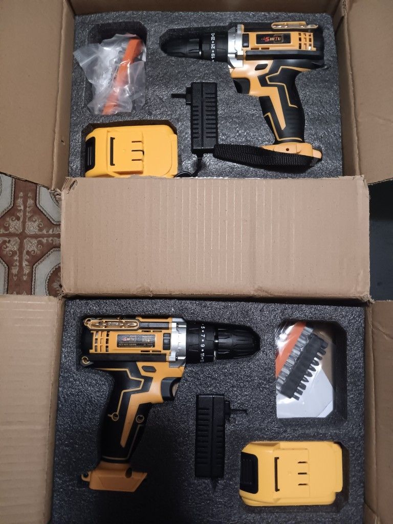 21V SHITU CORDLESS DRILL (EACH)