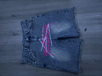 Prospera Pink “Graffiti” Shorts