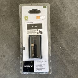 Original Sony Handycam Camcorder Lithium Battery NP-F970 Brand New Battery Pack