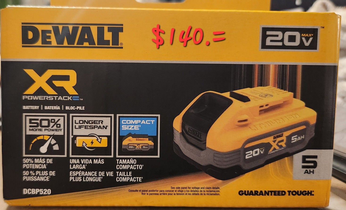 Dewalt Battery