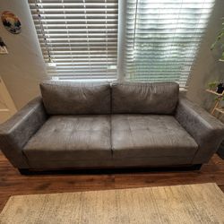Brown/grey Couch 