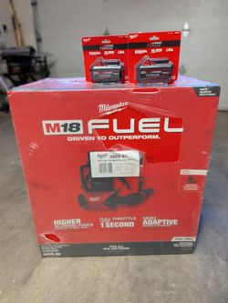 New - Milwaukee Backpack Blower with FORGE batteries