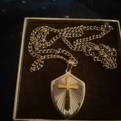 Stainless Steel Cross Dogtag