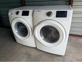 Samsung stackable washer and gas dryer