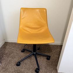 Yellow Swivel Chair