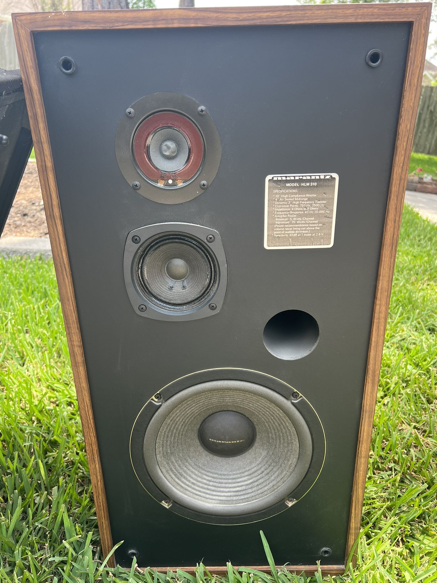 marantz-hlm-310-speaker-good-shape-for-sale-in-pearland-tx-offerup