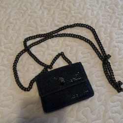 Navy Blue Kurt Geiger Crossbody Mini Bag