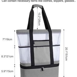 Mesh Beach Tote Bag