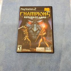 Champions Return To Arms Ps2