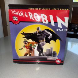 DC DIRECT BATMAN AND ROBIN ALL STAR JIM LEE STATUE 2006