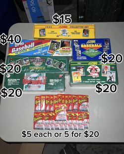 1990-93 Baseball card sets