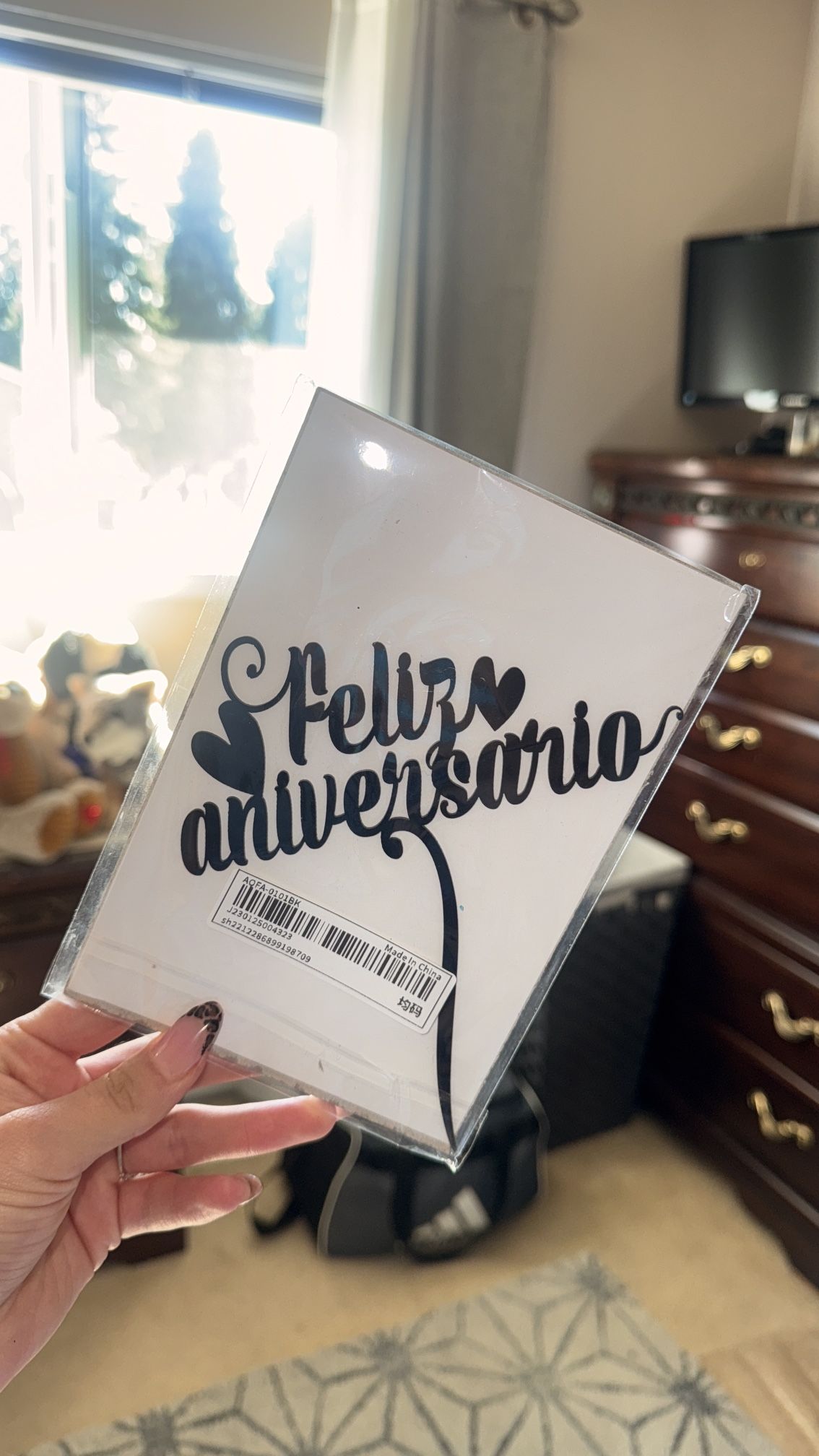 Feliz Aniversario Cake Topper