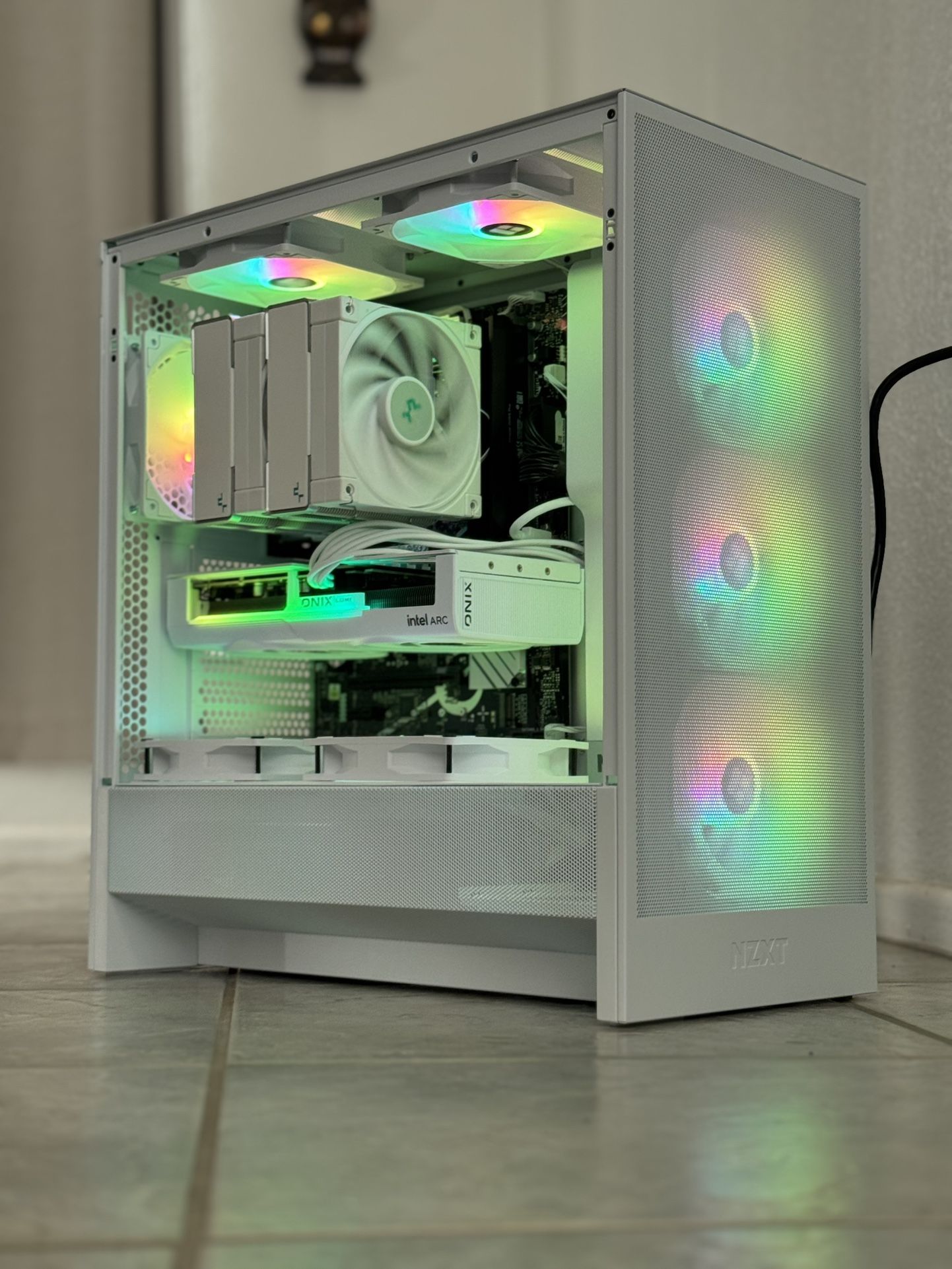 NZXT H5 Flow Gaming PC ~ Intel I5-14600K X ARC B580 12GB