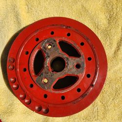 Chevy SBC 400 CI harmonic balancer.