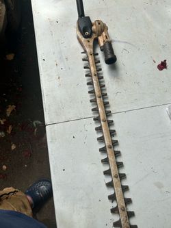 Stihl hedge trimmer attachment