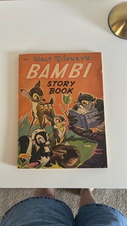 Vintage Walt Disney story book