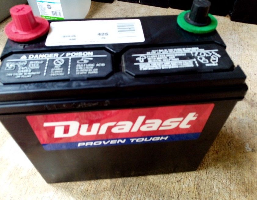 Duralast group 51R car truck battery perfect condition