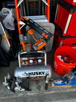 Compressor, nailers, and tools
