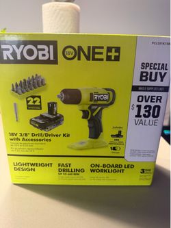 RYOBI  Drill/Driver with Battery