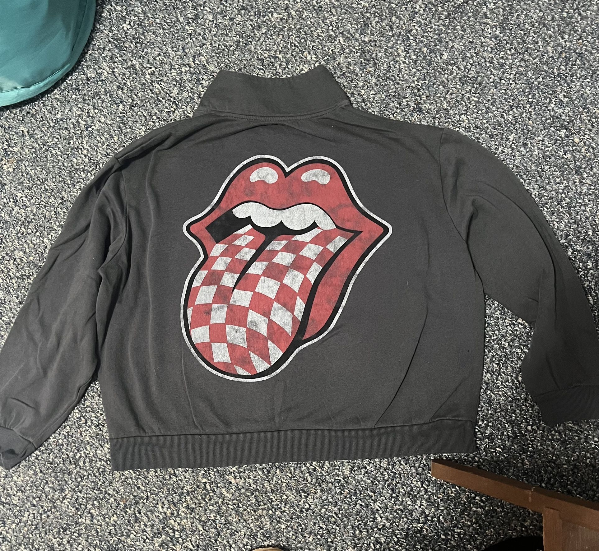 Rolling Stones quarter zip