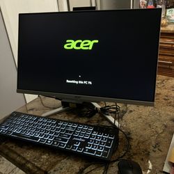 Acer Aspire C22 All-in-One PC, Intel 2.1GB, 8GB DDR4, HDD 1TB