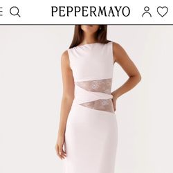 Peppermayo Karma Maxi Dress - Pink (S)