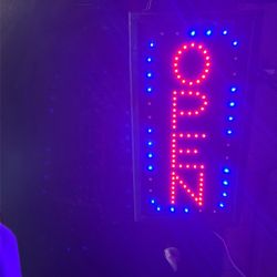 Open Sign