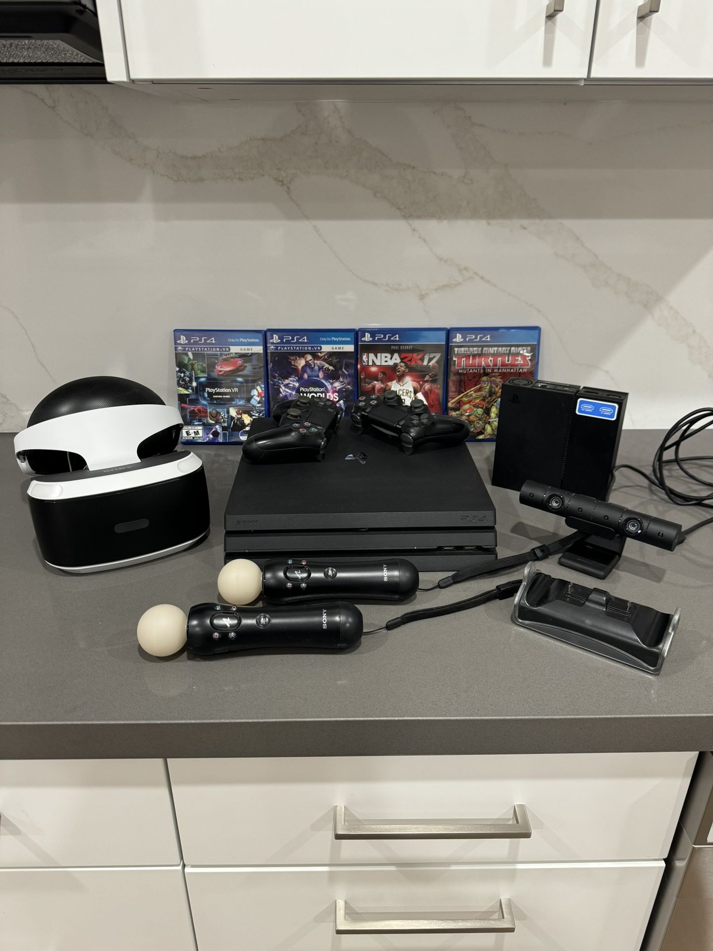 PlayStation PS4 Pro + VR Headset Bundle
