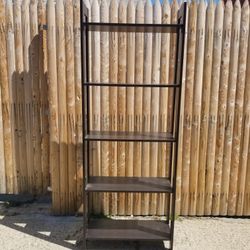 Dark Brown Wooden Shelf