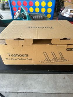 Tuohours Bike Floor Parking Rack