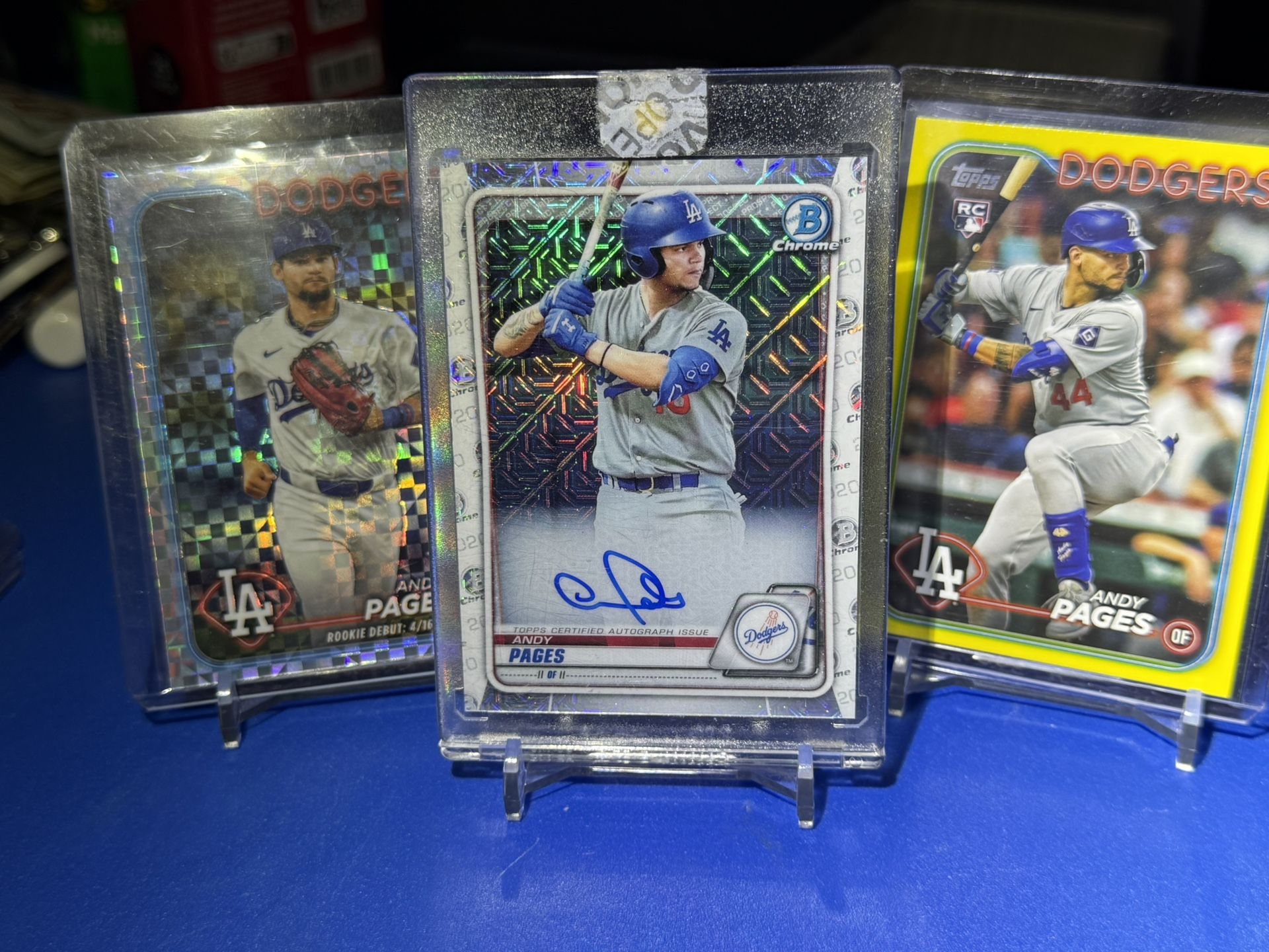 2022 Bowman Chrome Mega Andy Pages $300 Auto