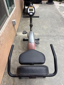 Recumbent Exercise Bike with LCD Display