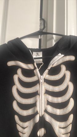 Glow in the dark skeleton costume kids