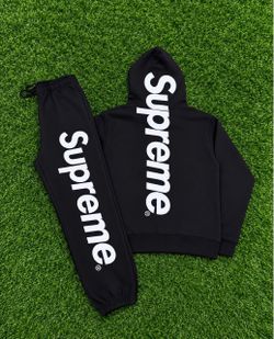 Supreme Black Hoodie and Sweatpants Set also Gray 180$!!!
