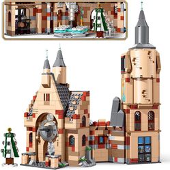 Harry Castle Potter Toys Building Sets, Clock Tower Playset for Boys &  Girls Toys Age 8-10, Best Collectible Birthday Gift Idea for Kids Aged 8  and up