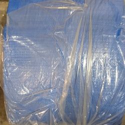 Standard Woven Poly Tarp-Blue, 40x60'